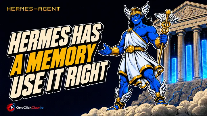 Hermes Has A Memory. Almost Nobody Uses It Right.
