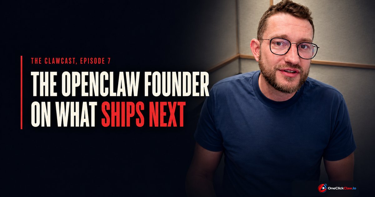 The OpenClaw founder on what ships next