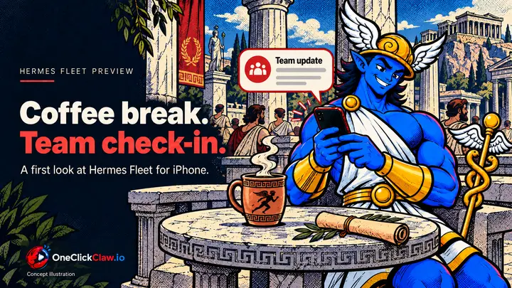 Hermes Fleet previews your AI team on iPhone