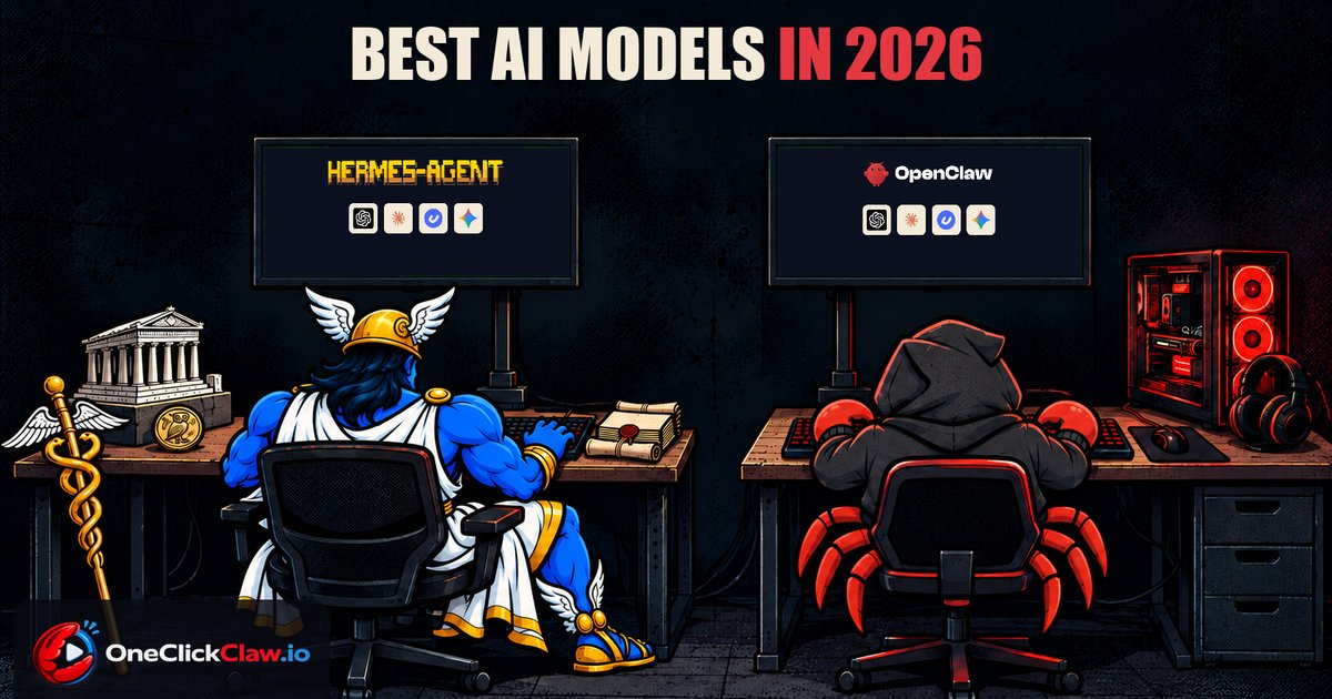 Best AI Models for OpenClaw and Hermes Agent in 2026
